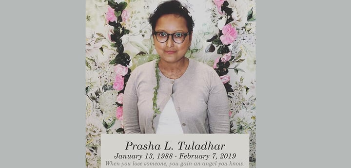 डियर प्रशा, तिम्रो शरीरलाई तीन वर्ष सास दिने मेलिसाको त्यो फोक्सोलाई धन्यवाद